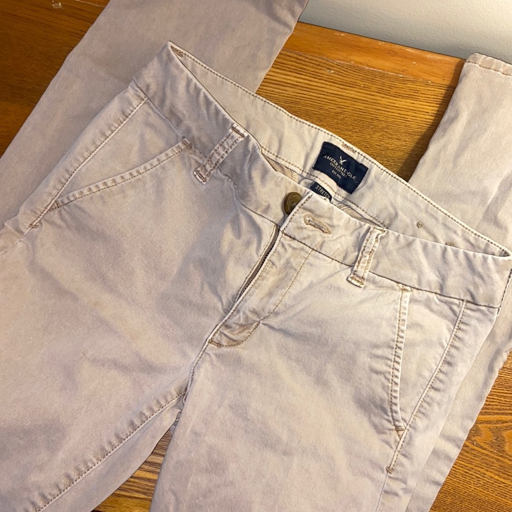 American Eagle Women’s Khakis. Stretch Regular Skinny Fit.